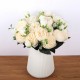 30cm Rose Pink Silk Bouquet Peony Artificial Flowers 5 Big Heads 4 Small Bud Bride Wedding Home Decoration Fake Flowers Faux 30cm Rose Pink Silk Bouquet Peony Artificial Flowers 5 Big Heads 4 Small Bud Bride Wedding Home Decoration Fake Flowers Faux
