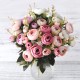 European Vintage Artificial Silk Tea Rose Flowers 6 head 4 Small bud Bouquet Wedding Home Retro Fake Flower Party DIY Decoration European Vintage Artificial Silk Tea Rose Flowers 6 head 4 Small bud Bouquet Wedding Home Retro Fake Flower Party DIY Decoration