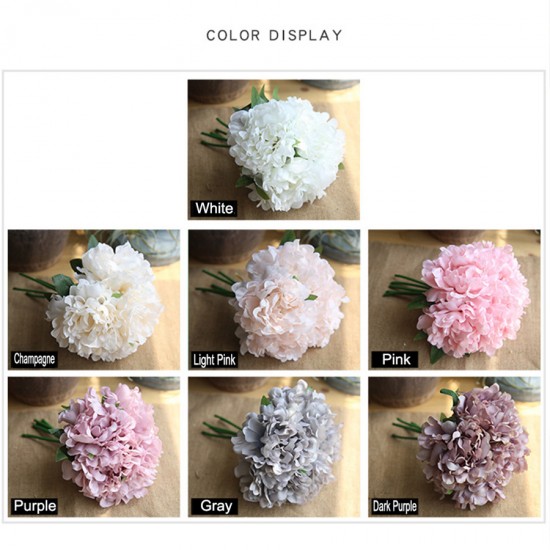 5pcs Big Head Artificial Flowers Peony Cute Silk Bride Bouquet Fake Flowers for Home Wedding DIY Decoration White Party Supplies 5pcs Big Head Artificial Flowers Peony Cute Silk Bride Bouquet Fake Flowers for Home Wedding DIY Decoration White Party Supplies