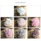 5pcs Big Head Artificial Flowers Peony Cute Silk Bride Bouquet Fake Flowers for Home Wedding DIY Decoration White Party Supplies 5pcs Big Head Artificial Flowers Peony Cute Silk Bride Bouquet Fake Flowers for Home Wedding DIY Decoration White Party Supplies