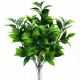 7 branches green artificial plants for garden bushes fake grass eucalyptus orange leaves faux plant for home shop decoration 7 branches green artificial plants for garden bushes fake grass eucalyptus orange leaves faux plant for home shop decoration