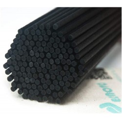 100pcs 40/35/30/25/22/19/10cm Black Fiber Rattan Sticks Reed Diffuser Refill Sticks Aromatherapy Diffuser Sticks Reed Sticks