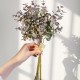 6pcs Artificial Plastic Eucalyptus Bouquet Green Coffee Wedding Decoration Arrangment Faux Foliage Fake Plants Branch Home Decor 6pcs Artificial Plastic Eucalyptus Bouquet Green Coffee Wedding Decoration Arrangment Faux Foliage Fake Plants Branch Home Decor
